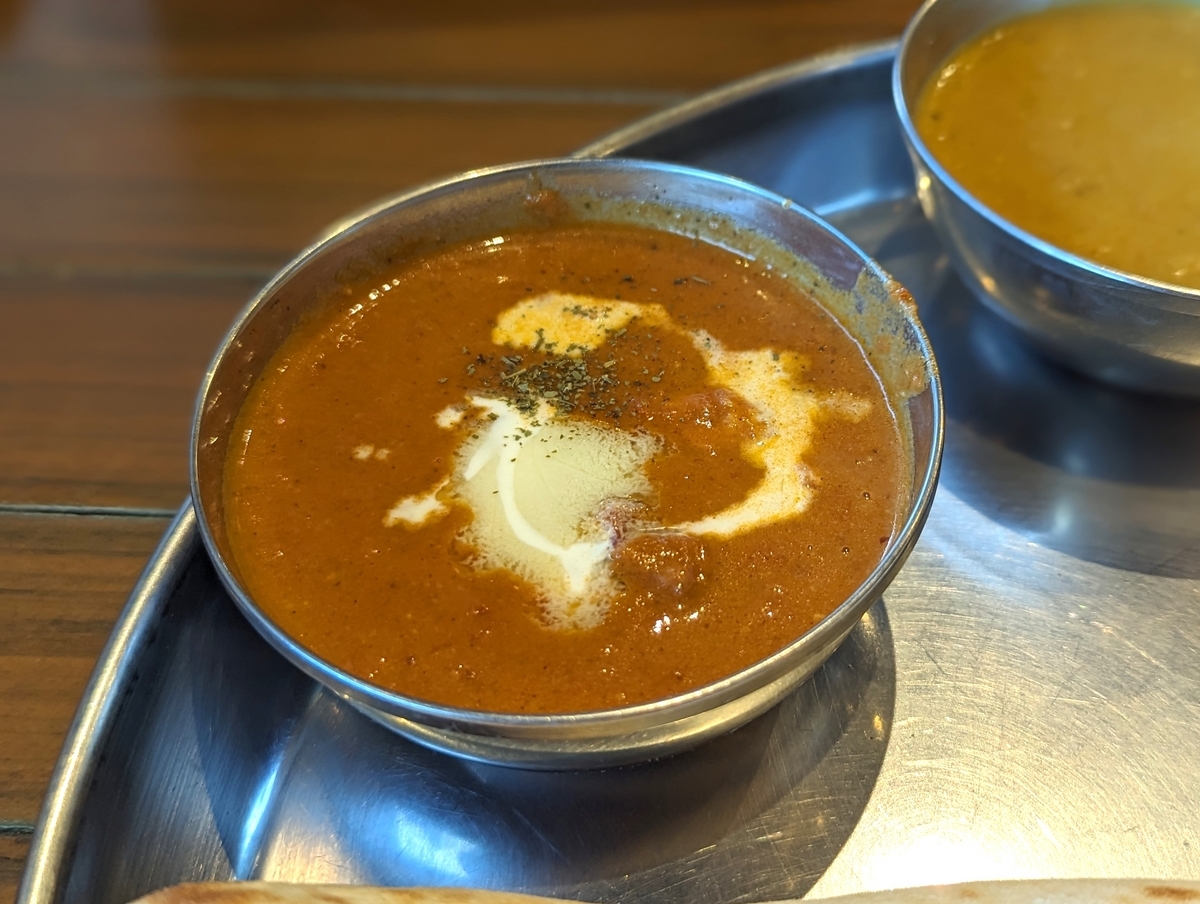 ターリー屋のバターチキンカレー