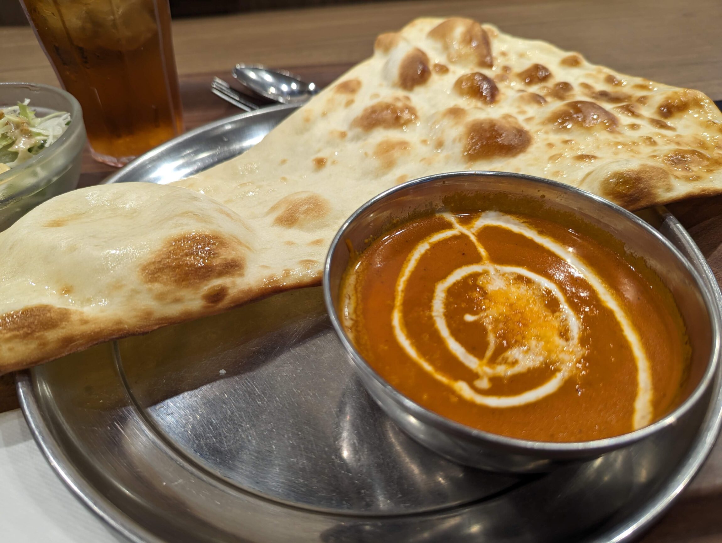 エスニック料理 Purnimaのシーフードカレーとナン (3)