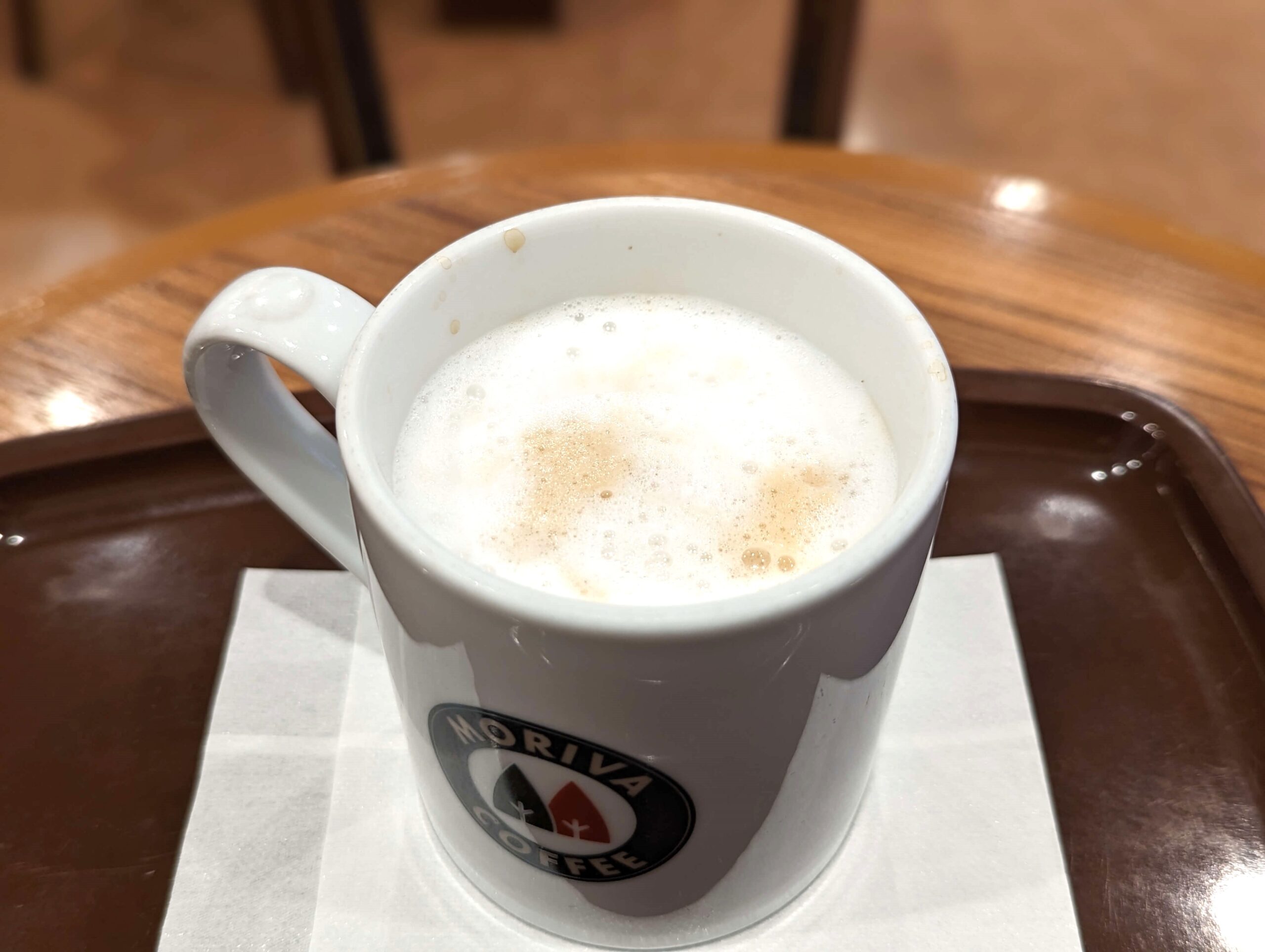 モリバコーヒーのカフェラテホットS (3)