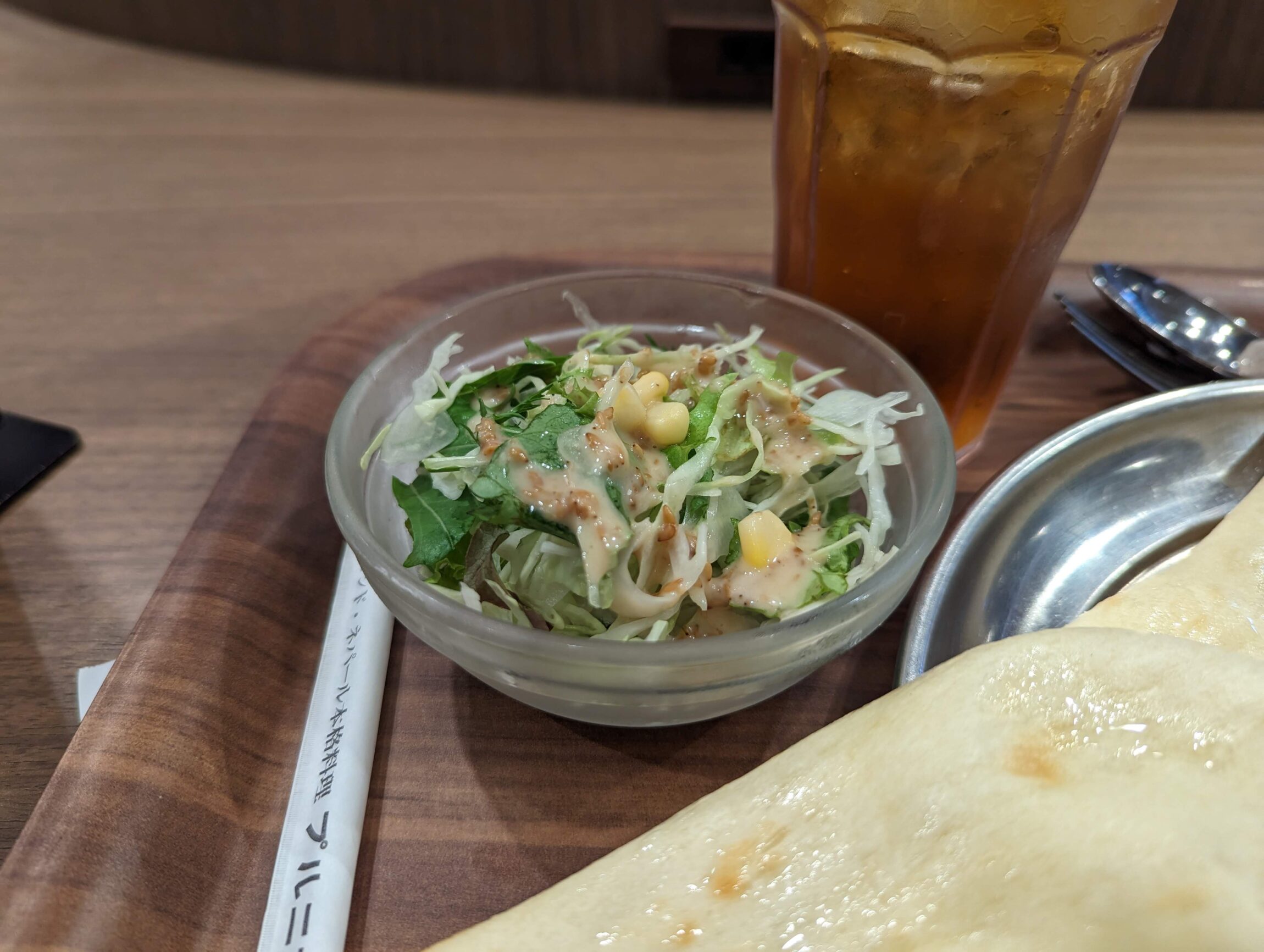 エスニック料理 Purnimaのシーフードカレーとナン (3)