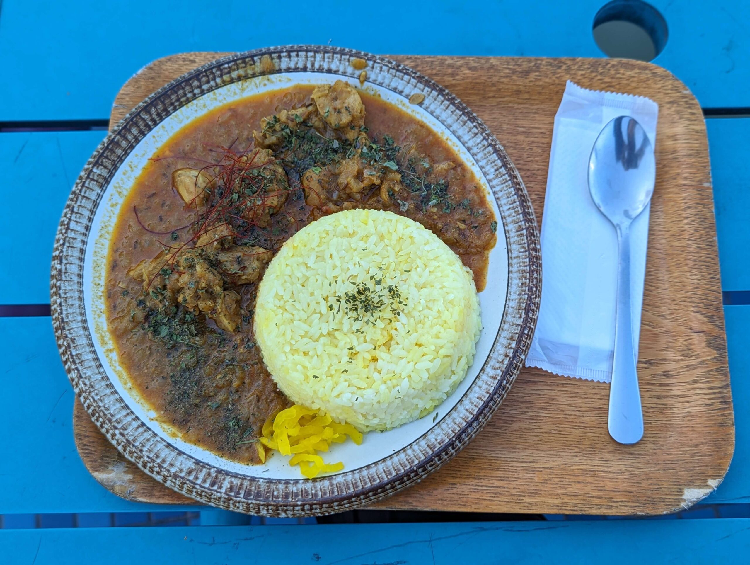 池袋ホクトカレーのスパイシーチキンカレー (2)