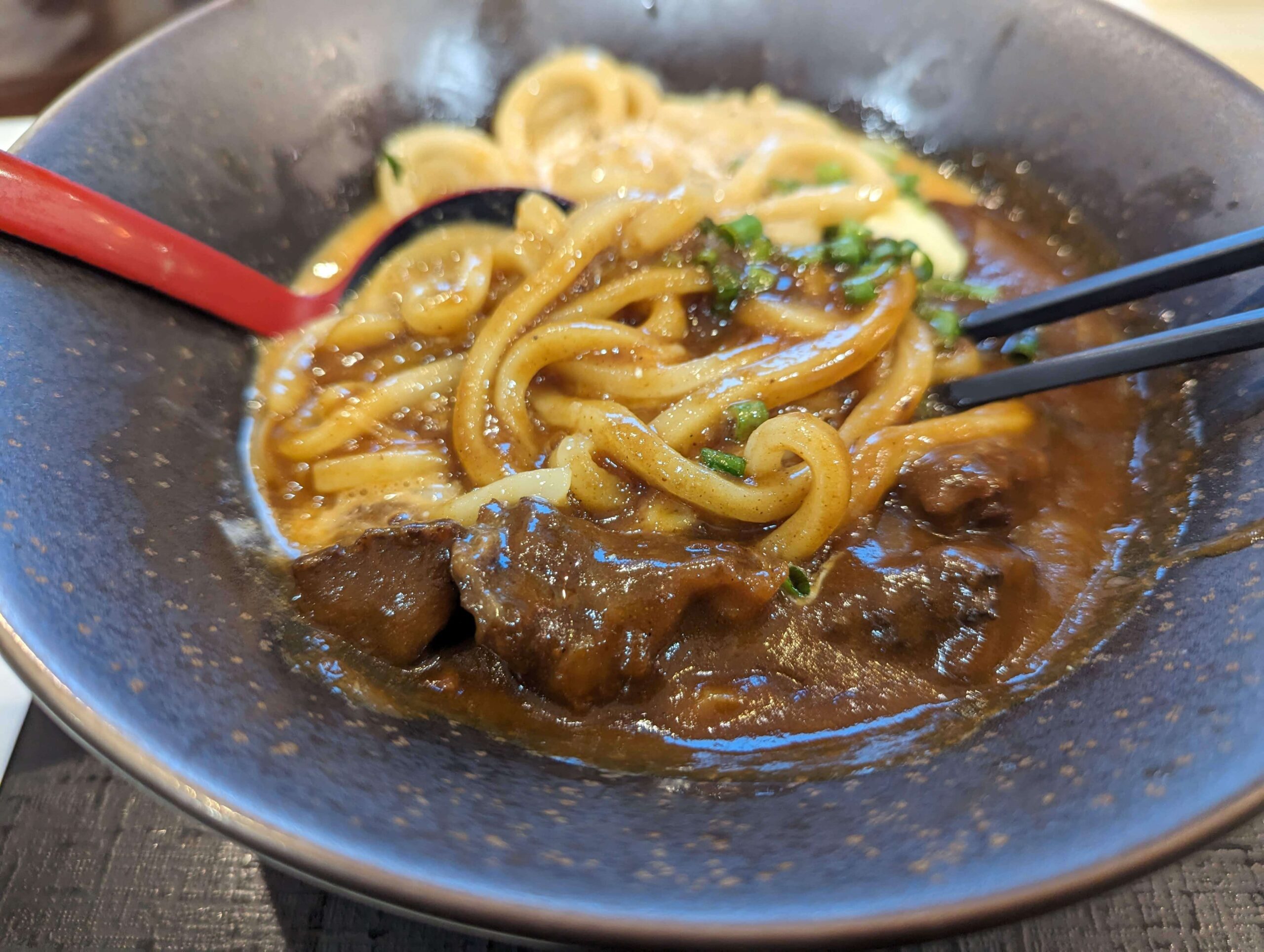 山下本気うどんのカレボナーラうどん (8)